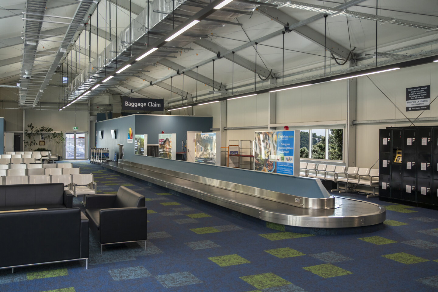 Baggage Carousel at Picton Terminal