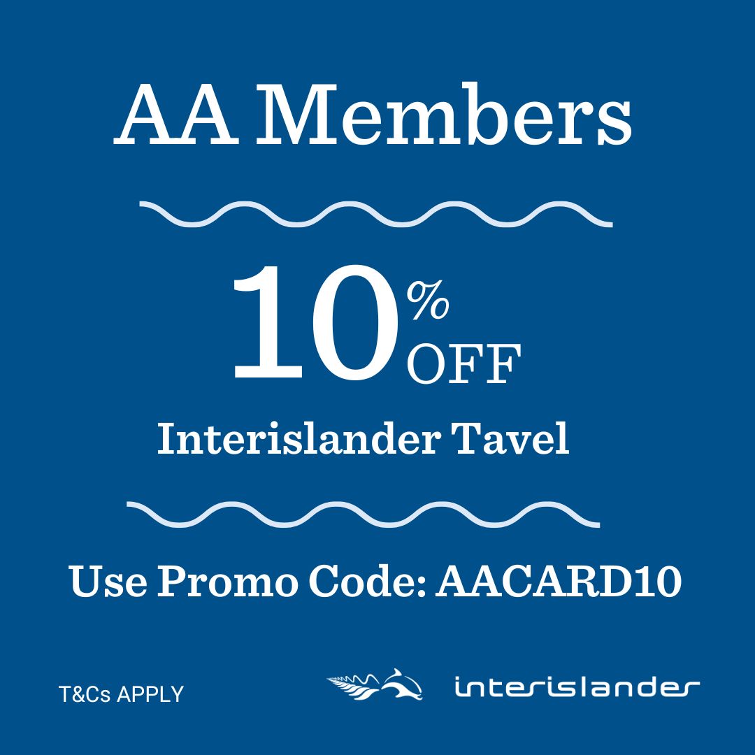 Interislander AA Promo Code Tile