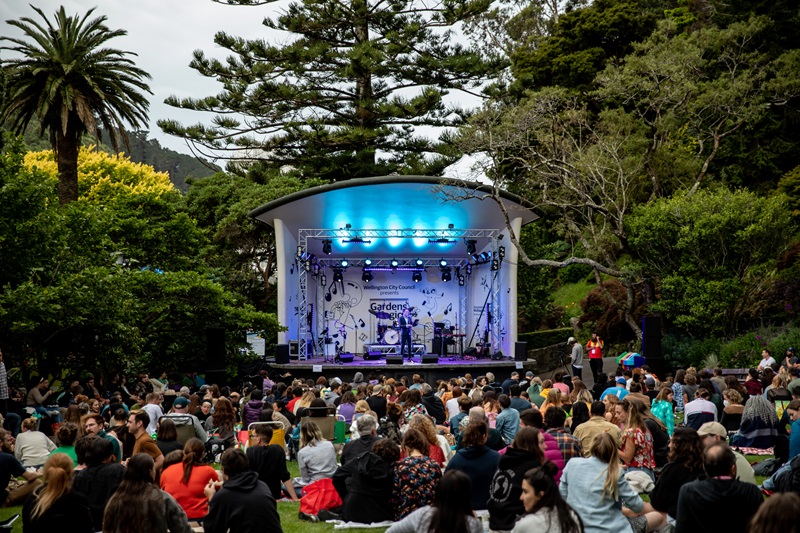 Concert in Wellington Botanic Gardens