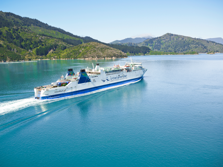 Interislander Aratere Aerial LK0313