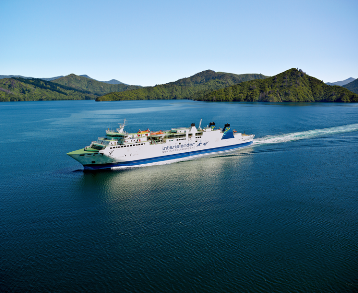 Interislander Aratere Aerial